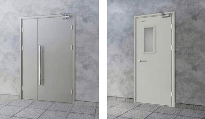 Cửa thép chống cháy - Ngăn chặn sự lây lan của lửa và khói